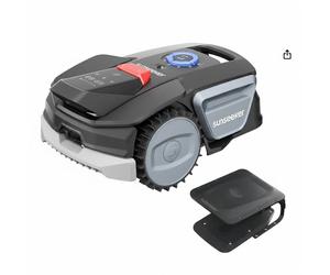 【IFA 2026 Featured Model】Sunseeker V1 Wireless Boundary Robot Lawn Mower 300 m² for Small Gardens AI Vision Smart Obstacle Avoidance 27% Slope One-Key Mowing App Control with Garage