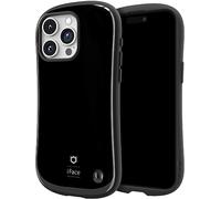 iFace Compatible with iPhone 15 Pro Max Case - [First Class] Cute Drop Proof Cell Phone Cover - Black