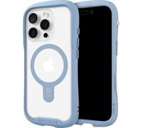 iFace Compatible with iPhone 16 Pro Max - Clear Case [Reflection] [MagSynq] (Compatible with MagSafe) Tempered Glass Grip Bumper Shock Protection Sturdy Unique Design Fit Cell Phone Cover - Pale Blue