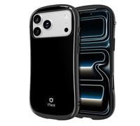 iFace Compatible with iPhone 17 Pro Max Case [First Class MagSynq][MagSafe Compatible] Ergonomic Grip Unique Design Glossy Cute Bumper Shockproof Drop Protection Hard Magnetic Cell Phone Cover - Black