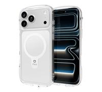 iFace Compatible with iPhone 17 Pro Max Case [Look in Clear MagSynq] Hybrid Crystal Clean Shockproof Protective Slim Grip Drop Tested Transparent Cell Phone Cover (Compatible with MagSafe) - Clear