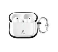 iFace First Class Case Compatible with AirPods Pro 3 - Cute Shockproof Hybrid Dual Layer [Hard Cover + Bumper] Keychain Protective Case [Drop Tested] - White