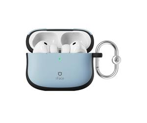 iFace First Class Case Compatible with AirPods Pro 3 - Cute Shockproof Hybrid Dual Layer [Hard Cover + Bumper] Keychain Protective Case [Drop Tested] - Kusumi Blue