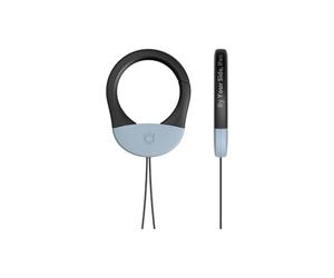 iFace First Class Color Smartphone Carabiner Ring Strap - Compatible with iPhone, Samsung, Other Mobile Devices - Kusumi Blue