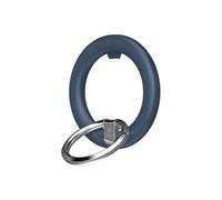 iFace MagSynq Smart Finger Ring Holder [ Compatible with MagSafe ] Magnetic Universal Smartphone Accessory for Girls/Women - Cute Stick-On Phone Attachment for Cellphones - Navy