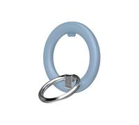 iFace MagSynq Smart Finger Ring Holder [ Compatible with MagSafe ] Magnetic Universal Smartphone Accessory for Girls/Women - Cute Stick-On Phone Attachment for Cellphones - Pale Blue