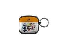 iFace Naruto Shippuden Anime Collection AirPods Case Compatible with AirPods 3rd Gen. - Protective Cover [Carabiner Clip Included] [Wireless Charging Compatible] - Naruto/Kakashi/Sakura (Chibi Style)