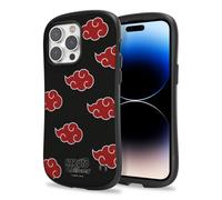iFace Naruto Shippuden Case for iPhone 14 Pro Max (6.7 inch) - First Class Shockproof Anime Protective Cell Phone Cover - Akatsuki