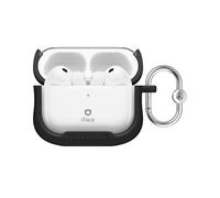 iFace Reflection Case Compatible with AirPods Pro 3, Polycarbonate Clear Cute Style [Shockproof, Drop Tested, Carabiner Included, Wireless Charging, Earphone Cases] - Black