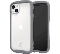 iFace Reflection Designed for iPhone 14 Plus Case (6.7") - Cute Shockproof Hybrid [9H Tempered Glass + Bumper] Wireless Charging Compatible Clear Protective Cover for Girls, Women - Gray