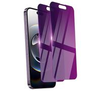 Ifaeveus 2 Pack Privacy Screen Protector for iPhone 16e 2025 Tempered Glass 6.1inch Private Saver Anti-Spy Anti-Blue Light Eye Protection Anti-Scratch Full Coverage