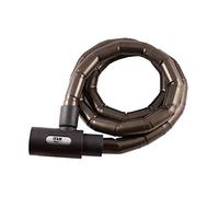 IFAM Anti-Theft Motorcycle Ball Joints Slide Model, Reinforced Steel Cable with Articulated Shielding, 1 MT Length, 3 mm Thickness, Articulated Padlock High Flexibility, Grey Colour, Safety and