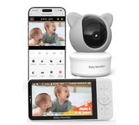 iFamily Smart Video Baby Monitor with APP and Video Camera, Cry&Sound Monitor, Motion Tracking&Monitor, Secure WiFi Lock, 2K Night Vision.