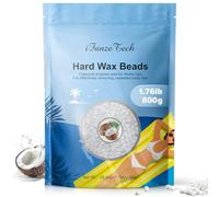 iFanzeTech Hard Wax Beads: 1.76lb/ 800g Refill Waxing Beads for Wax Warmer, Hypoallergenic & Stripless for Sensitive Skin, Face, Bikini, Brazilian & Body Hair Removal, Men & Women, Painless Formula