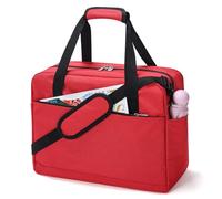 iFARADAY 16 inch Carry on Duffle Bag for Travel, red, Small