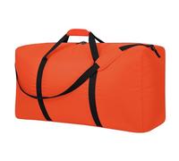 iFARADAY 32.5 inch Duffle Bag, Orange, 100L, Extra Large Duffle Bag