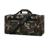 iFARADAY 55L Duffle Bag for Travel, Camo, 55L