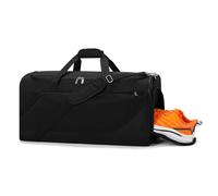 iFARADAY Gym Bags for Men with Shoe Compartment, Black, 24", Luggage