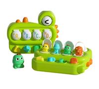 IFASHIHOME Dinosaur Pop up Toy, Baby Toys for 1+ Year Old Girls Boys, Educational Animal Playset for Toddlers, Cause and Effect Learning, Birthday Gifts for Kids,Toddlers, Babies Age 1-3