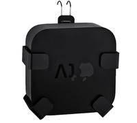 IFCASE Wall/Under Desk/Back of TV Mount Compatible with All Apple TV Generations (Including All 4K Models) - 2 Packs (Black)