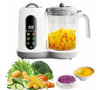 iFCOW Baby Food Maker, Multifunctional Baby Food Processer with Steamer Basket Puree Blender Auto Cooking and Grinding with 4 Pre-set Meal Modes Self Cleans Touch Screen Control