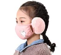 iFCOW Kids Balaclava with Earflaps, Children Face Cover with Earflaps Winter Windproof Balaclava Face Cover with Ear Warmers for 5-10Y Kids