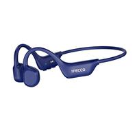 IFECCO Bone Conduction Headphones Bluetooth 6.0, IP67 Waterproof Open-Ear Wireless Sports Headphones with Magnetic Charging, 26g Ultra-Light, 10H Playtime & Dual Connectivity for Running, Cycling, Gym