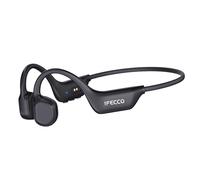 IFECCO Bone Conduction Headphones Bluetooth 6.0, IP67 Waterproof Open-Ear Wireless Sports Headphones with Magnetic Charging, 26g Ultra-Light, 10H Playtime & Dual Connectivity for Running, Cycling, Gym