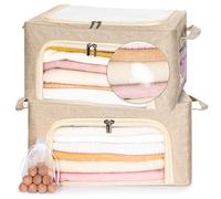 22L Cashmere Sweater Storage Bag Moth Proof & Natural Cedar Ball, Breathable Cashmere Protection Pouch Friendly For Woolen Cashmere Sweaters Storage, Cashmere Moth Protection For Closet Shelf, 2 Pack