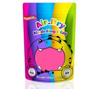 iFergoo Air Dry Clay, Ultra Light Modeling Clay, Magic Clay DIY Creative Modeling Dough, Kids Gifts for Girls Boys 3.52oz/100g (Pink Clay)