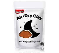 iFergoo Air Dry Clay, Ultra Light Modeling Clay, Magic Clay DIY Creative Modeling Dough, Kids Gifts for Girls Boys (Brown Clay)