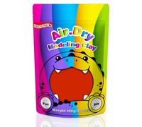 iFergoo Air Dry Clay, Ultra Light Modeling Clay, Magic Clay DIY Creative Modeling Dough, Kids Gifts for Girls Boys 3.52oz/100g (Red Clay)