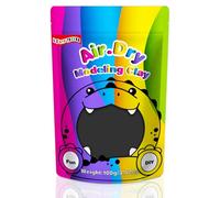 iFergoo Air Dry Clay, Ultra Light Modeling Clay, Magic Clay DIY Creative Modeling Dough, Kids Gifts for Girls Boys 3.52oz/100g (Black Clay)