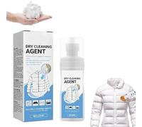 IFFANY Dry Cleaning Agent for Winter Coats,Down Jacket Foam Dry Cleaner,Multi-Purpose Rinse-Free Cleaning Spray for Fabrics,Down Jackets,Sofas