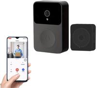 IFFANY Wireless Video Doorbell with Camera Smart WiFi Video Doorbell 360° Viewing Two-Way Talk Camera Security Doorbell Keep Your Family Safe
