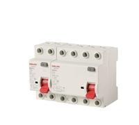 IFFSUEVL Mini leakage protector CDL7 2P 63A leakage protection switch circuit breaker DZ47L(63A)