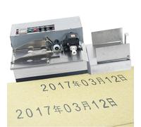 ifgswopq 180W MY-380 Automatic Batch Coding Machine, The Number of Sheets and Stamp Positions Can Be Preset, Label Tag Printer Product Date Code