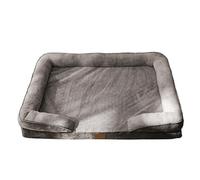 ifgswopq Dog Bed Creative Kennel Four Seasons Warm Removable and Washable Mattress Medium and Large Dog Sleeping Pad for Sleeping Cat Bed (Color : Gray, Size : 85 * 60 * 17cm) (Gray 70 * 55 * 17cm)