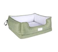 ifgswopq Dog Bed Four Season Dog Kennel Removable and Washable Dog Bed Square Kennel Soft Pet Bed Warm and Suitable for Sleeping Cat Bed (Color : E, Size : Large) (E Large)