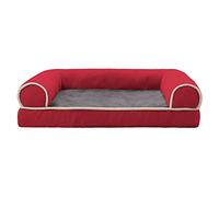 ifgswopq Dog Bed Orthopaedic Solid Memory Foam Dog Bed Mattress,Washable Cover,Great for Pet Arthritis,Hip Dysplasia Etc (Light Green) (Red)