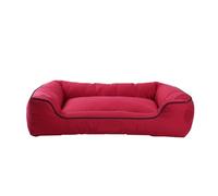 ifgswopq Dog Bed Ready Stock Pet Supplies Removable and Washable Oxford Cloth Warm Dog Kennel Square Nest Pet Nest Pet Cushion Pet Sofa Cat Bed (Color : A, Size : 71 * 56 * 18cm) (B 81 * 61 * 22cm)