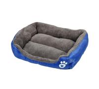 ifgswopq Dog Bed Winter Rectangular Pet Kennel Mat Four Seasons General Kennel Dog Bed Cat Dog General Pet Sofa Cat Bed (Color : E, Size : 32 * 27IN) (K 26 * 20IN)