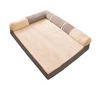ifgswopq Machine Washable Dog Bed Memory Foam Dog Sofa with Removable and Washable Bed Cover for Indoor Kennel,Size: 60 * 45 * 15CM (60 * 45 * 15) ()