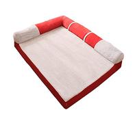 ifgswopq Memory Foam Orthopedic Dog Bed Removable Dog Sofa Machine Washable Bed Cover for Large Dogs Medium-Sized Dogs Size:60 * 45 * 15CM (60 * 45 * 15) ()