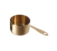 IFHBFD Gravy Boat 400Ml/600Ml/1000Ml Stainless Steel Measuring Spoon Small Pan Measuring Spoon Coffee Spoon Baking Tool With Graduated Measuring Cup Gravy Jug
