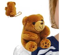 IFHDO Shoulder Plush Bear Magnet, Plush Toy Shoulder, Shoulder Buddies Plush Toys, for Bear Stuffed Animal Interactive Play for Kids Teens Adults Gifts seat cushion