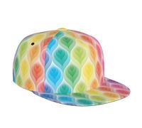 IFHSIGoe Cute Unisex Cartoon 22.4in-23.6in Retro Cool Camera Collection Print Flat-Brimmed Hats for Men Women Teens