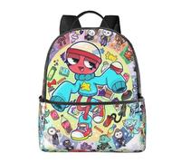 IFHSIGoe Dandy'S World Backpack, Casual Laptop Backpack With Adjustable Shoulder Straps