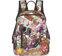 IFHSIGoe FlareFable Game Dandy's World Backpack, Dandys World Large Capacity Lightweight Printed Fashion Backpack, Dandy World Design Travel Bag, Perfect Christmas Birthday Gifts Choice to Fans