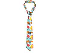 IFHSIGoe Formal Necktie Vintage 80S 90S Style Men'S Tie Fashion Business Necktie Adjustable Wedding Ties For Wedding Business Festival Activities Gifts